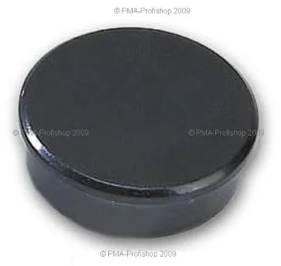 Zdjęcie produktu dla DAHLE 95538-20982 DAHLE Magnete schwarz, Kunststoff Ø 3,8 cm, 10 St.