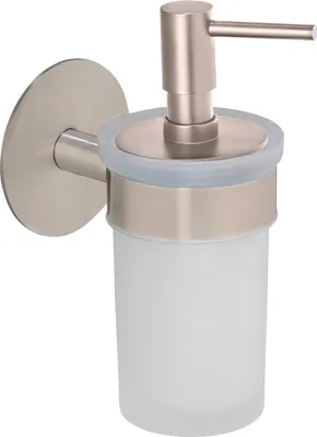 Produktbild von SCHÖNER WOHNEN-Kollektion Seifenspender Mod. Meleto Silber Matt, zum Kleben oder Bohren