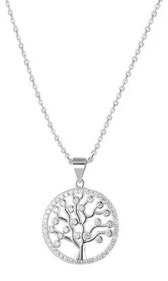 Produktbild von Silver necklace with tree of life AGS1137 / 47