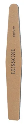 Productafbeelding van LUSSONI Premium, set van 50 nagelvijlen in trapezevorm, korrelgrootte 180/240