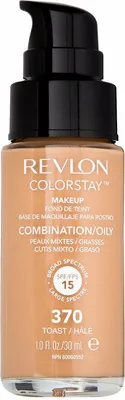 Immagine prodotto di Revlon ColorStay Make-up 370 Toast, 30ml - Trucco a lunga durata per un look impeccabile tutto il giorno