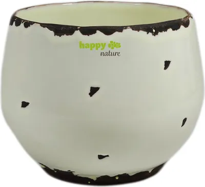 Produktbild von Keramik Blumentopf Kos altweiß Ø 17 cm H 16 cm