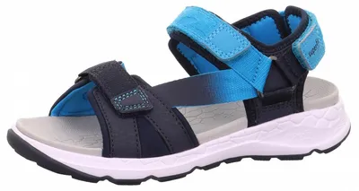 Produktbild von Superfit Criss Cross Sandale Blau