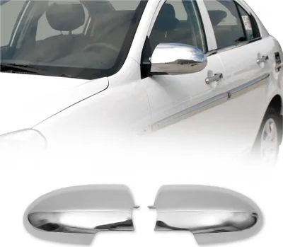Obrázek produktu pro Kryty zrcátek kryt zrcátek pro Hyundai Accent 2005-2012 chrom ABS stříbrný