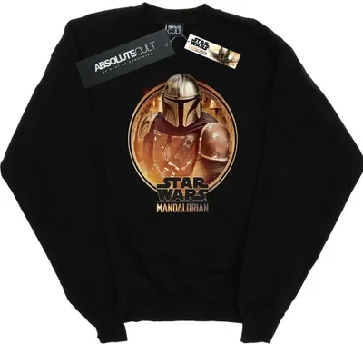 Produktbild von Star Wars - "The Mandalorian" Sweatshirt für Herren BI46369 (5XL) (Schwarz)