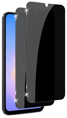 Produktbild von 2x Schutzglas für Samsung Galaxy A18 Blickschutz Panzerfolie Full Screen Privacy