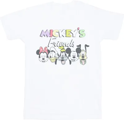 Produktbild von Disney - "Friends Faded Nostalgia" T-Shirt für Herren BI41106 (S) (Weiß)