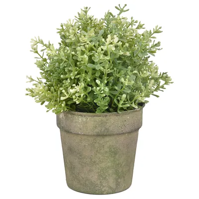 Produktbild von Esschert Design Aged Metal Grün Blumentopf; AM92