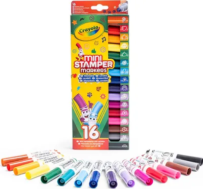 Image de Crayola - Mini Marqueurs Raxing 16x
