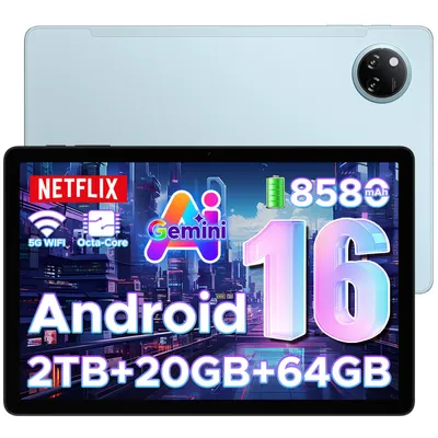Produktbild von DOOGEE Tab A9+- Tablet,Android 16, 11 Zoll, 20(4+16)GB+64GB(bis 2TB erweiterbar), 90Hz, WiFi 5,8580mAh,Widevine L1