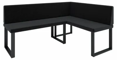 Obrázek produktu pro Rohová lavice AKIKO METAL Rohová lavice 196x142 vpravo - rohová lavicová skupina pro vaši jídelnu, moderní kuchyň, obývací pokoj, jídelní kout. Ideální do kuchyně, kanceláře a recepce. Pevné a silné zpracování. Snadná údržba