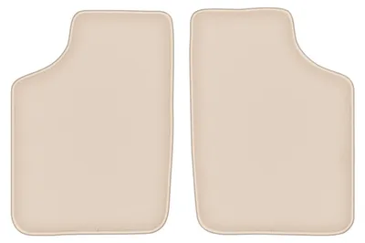 Produktbild von DURBAN Beige Velours-Fußmatten vorne für Opel Corsa A Schrägheck (1982-1993)