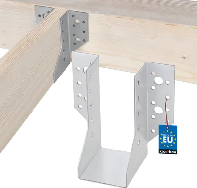 Zdjęcie produktu dla KOTARBAU® Wieszak Belki Łącznik Wspornik Budowlany 60 X 130 MM
