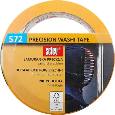 Produktbild von SCLEY Washi Acryl-Präzisionsband 30mm x 33m, 572*, P10,MIX