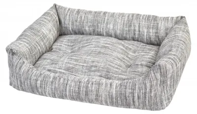 Produktbild von Duvo+ Bett rechteckig grau, Maße: 110 x 85 x 22 cm