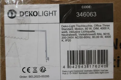 Produktbild von Deko Light Tischleuchte Tischlampe Leuchte Lampe Tischlicht Schreibtischlampe