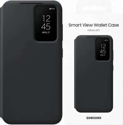 Immagine prodotto di Custodia Samsung Ef-Zs911Cb S23 S911Czarny/Nero Custodia portafoglio Smart View