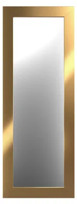 Zdjęcie produktu dla Lustro ścienne w solidnej złotej ramie 56x148 cm