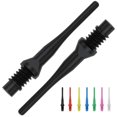 Produktbild von BULL'S Tufflex Soft Tips 6mm(2BA) - rot -- 1000 Stck