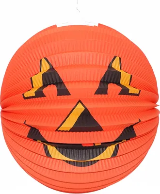 Produktbild von Oranger Lampion (Kürbis)