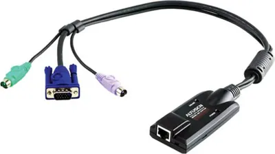 Image de Aten KA7120 KA7120 Adaptateur KVM, module CPU, VGA, PS/2, LAN