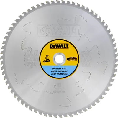 Immagine prodotto di Dewalt Lama per sega in acciaio inox 355X25.4Mmx70Z