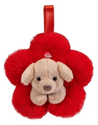 Produktbild von Trudi Plüschtier Plüsch-Blumenhund mit Schleife