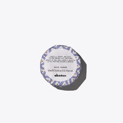 Image de Davines More Inside C'est une cire sèche forte 75ml