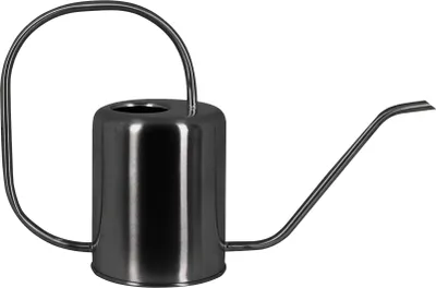 Produktbild von Edelstahl-Gießkanne 1,5 L rund, matt lackiert Dunkelgrau
