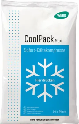 Produktbild von WERO CoolPack Maxi Sofort-Kältekompresse, 14 x 24 cm