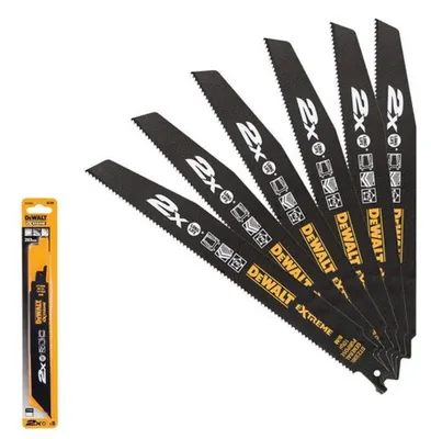 DEWALT Säbelsägeblatt Metall Extreme 203 mm 5 Stück DT2408L-QZ
