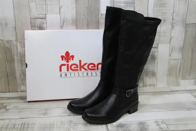 Produktbild von Rieker Hochschaftstiefel - Schwarz Synthetik Größe: 36 Normal