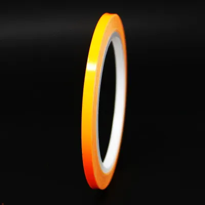Produktbild von 10m Zierstreifen 3mm Neon Orange Dekorstreifen Auto Motorrad Boot Modellbau Klebestreifen