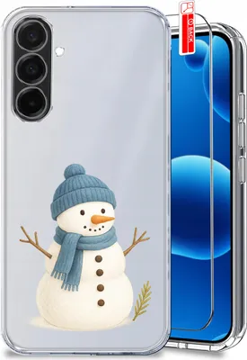 Productafbeelding van ETUI do Samsung A36 5G WZORY ŚWIĘTA MIKOŁAJ WZMACNIANE CLEAR CASE + SZKŁO