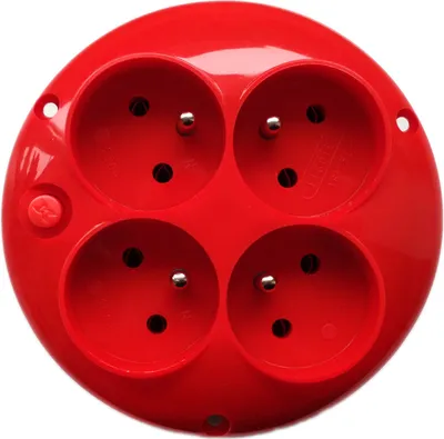 Immagine prodotto di Presa per bobina a 4 pieghe z/u rosso GO-40ZB-2