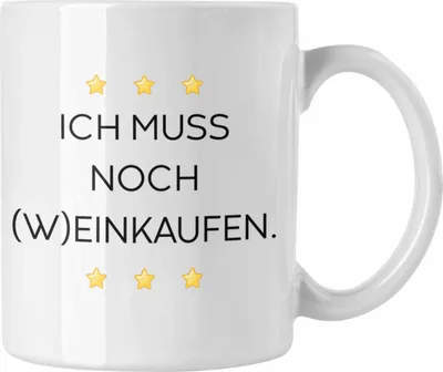 Produktbild von Trendation - Lustige Tasse mit Spruch für Frauen Männer Arbeit Büro Lustig Tassen Becher mit Sprüchen Kollegin Geschenk Sarkasmus Wein Kaufen (Weiß)
