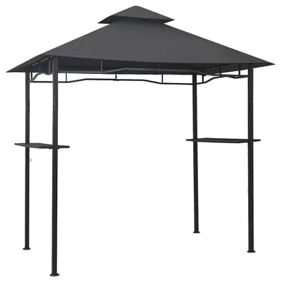 Produktbild von vidaXL BBQ-Pavillon 240x150x255 cm Anthrazit Stahl