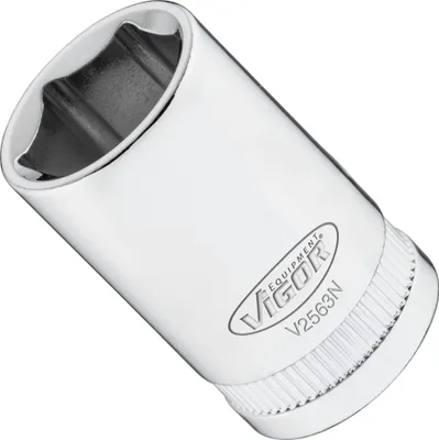 Produktbild von VIGOR Steckschlüsseleinsatz V2563N 1/2" Außen Sechskant Profil SW 17 mm