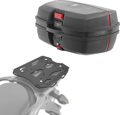 Produktbild von Set Topcase + Gepäckbrücke passend für Suzuki V-Strom 650 04-16 # TB8