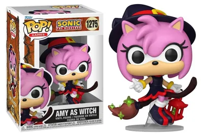 Immagine prodotto di Funko Pop! Games Sonic x Halloween - Amy vestita da strega #1275