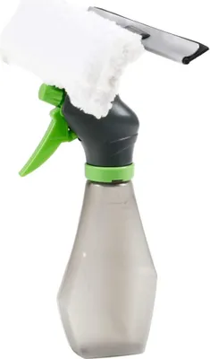 Produktbild von Fenster Reiniger, 3 in 1 Mikrofaser Tuch Pad und Dusche Rakel mit Spray Flasche, Fenster Waschen Ausrüstung, glas Reinigung Werkzeuge für