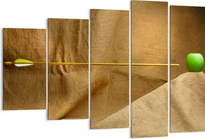 Produktbild von Bild auf Leinwand - Leinwandbild - Pfeile Holz Schießen Wettbewerbe - 150x100cm - Wand Bild - Wanddeko - Leinwanddruck - Bilder - Kunstdruck - Leinwand bilder - Wandkunst - EG150x100-2216