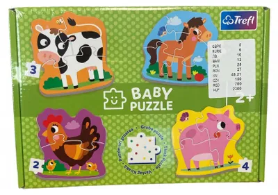 Produktbild von Trefl Baby Puzzle Bauernhoftiere 36133