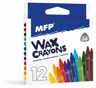 Imagen del producto de Lápices de colores Voskovky, paquete de 12 unidades, triangulares