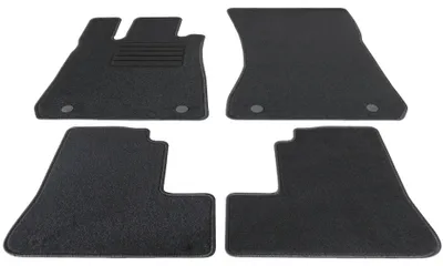 Fußmatten Set für Mercedes S-Klasse W221, Bj. 9/2005-6/2013, schwarz