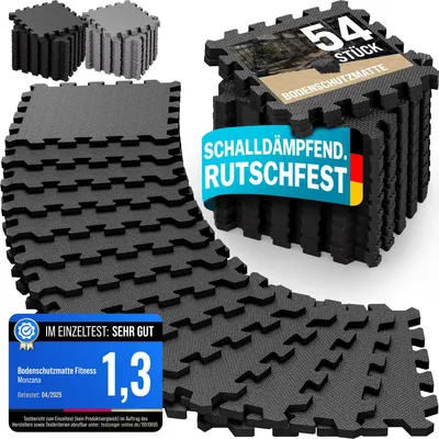 Produktbild von MONZANA Bodenschutzmatten Fitness 54 Stück