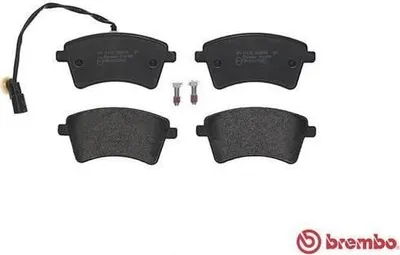 Produktbild von Bremsbelagsatz Scheibenbremse 18 mm BREMBO für u.a. RENAULT KANGOO