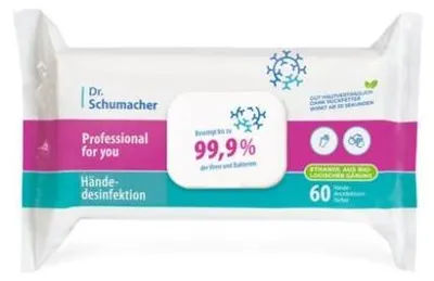 Produktbild von Professional for you Händedesinfektion wipes 60 St