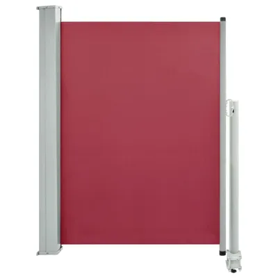 Productafbeelding van Tuinscherm uittrekbaar 100x300 cm rood
