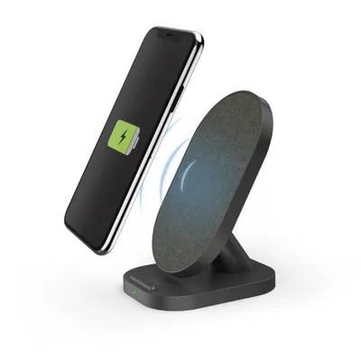 Obrázok produktu pre Hama QI-FC15S-Fab - Indoor - USB - Kabelloses Aufladen - 1,5 m - Schwarz (00201685)